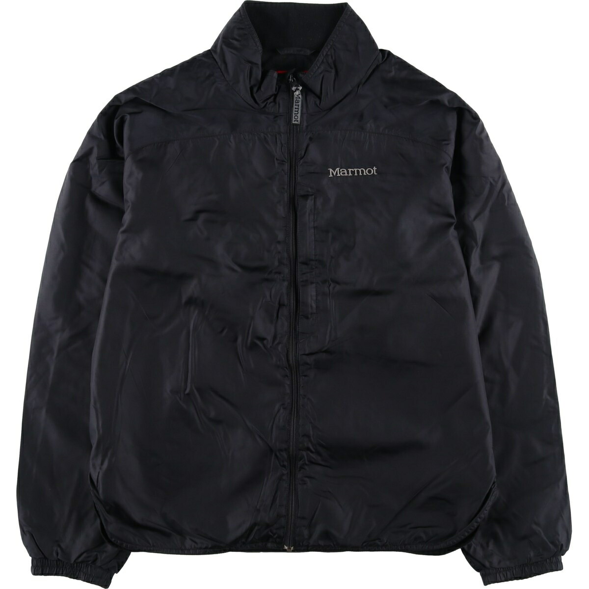 古着 90'S マーモット Marmot リップストップ ナイロンジャケット メンズL相当 ヴィンテージ /eaa624320 【中古】 【260312】 ブラック系 春秋冬