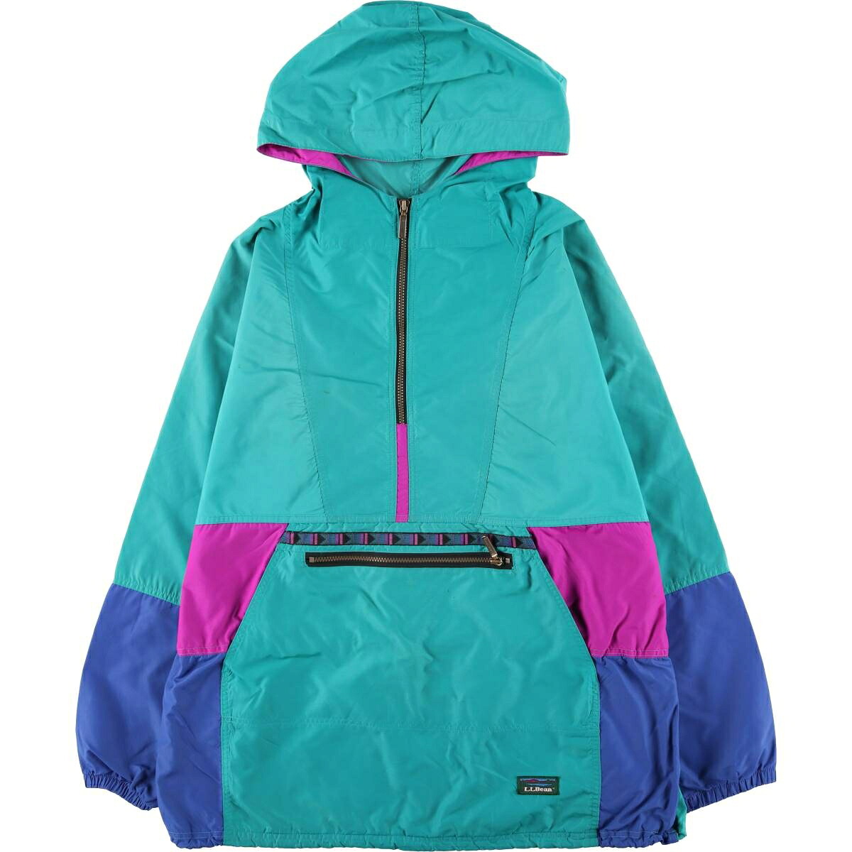 古着 80'S エルエルビーン L.L.Bean 山ロゴ カタディンロゴ マウンテンパーカー シェルジャケット USA製 メンズXL相当 ヴィンテージ /eaa624332 【中古】 【260312】|古着屋JAM