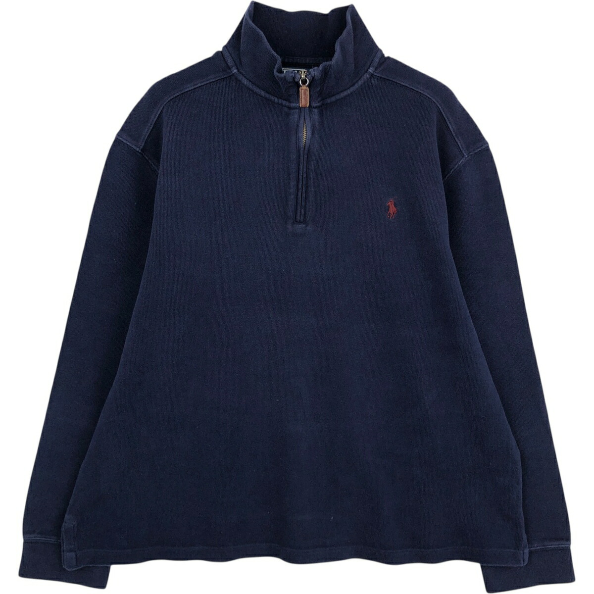 古着 ラルフローレン Ralph Lauren POLO by Ralph Lauren ハーフジップスウェットシャツ トレーナー メンズXL相当 /eaa624371 【中古】 【260307】 ネイビー系 春夏秋冬