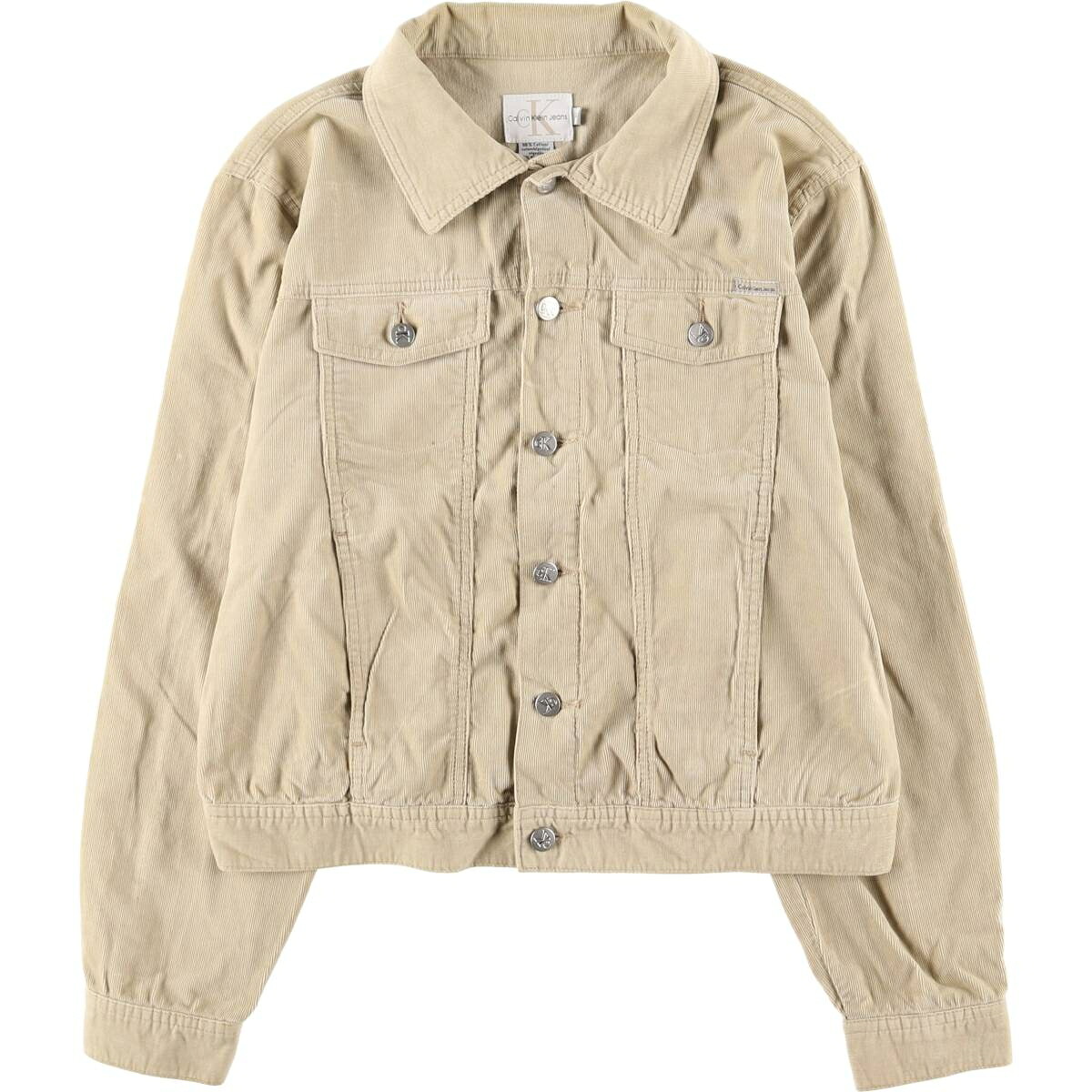 古着 90~00'S カルバンクライン Calvin klein JEANS コーデュロイジャケット メンズL相当 ヴィンテージ /eaa624409 【中古】 【260312】 【GR-NV】|古着屋JAM