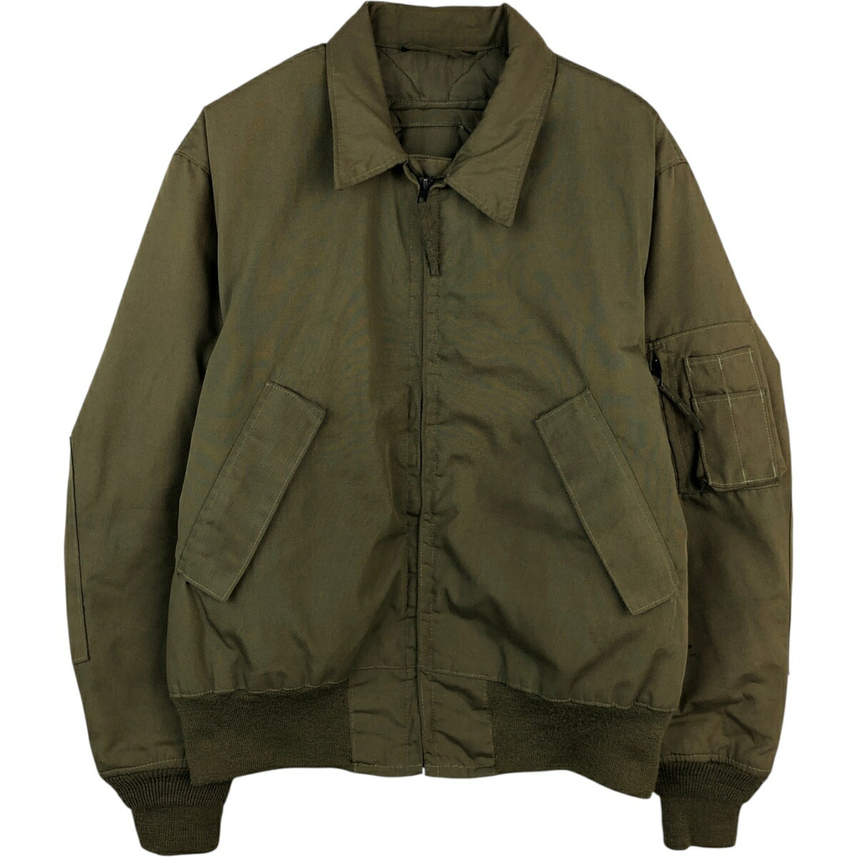 古着 80'S 米軍実品 CVC ノーメックス タンカースジャケット USA製 メンズM相当 ヴィンテージ /eaa624464 【中古】 【260309】 カーキ系 春秋冬 13,199円