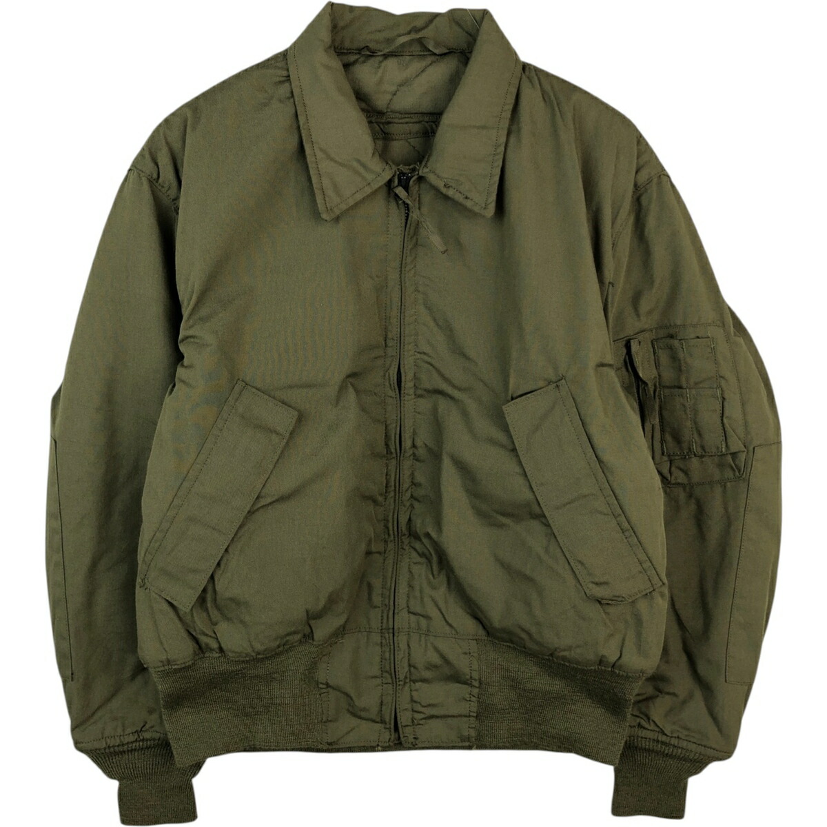 古着 80'S 米軍実品 CVC ノーメックス タンカースジャケット USA製 メンズM相当 ヴィンテージ /eaa624465 【中古】 【260309】 カーキ系 春秋冬