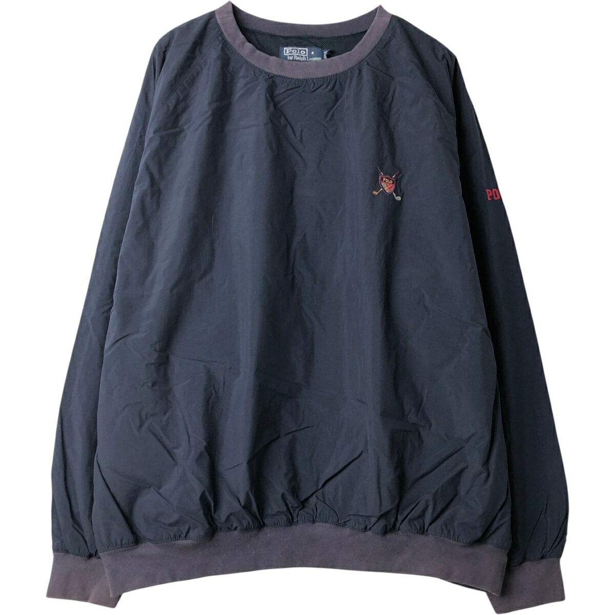 古着 ラルフローレン Ralph Lauren POLO by Ralph Lauren ナイロンプルオーバー メンズXL相当 /eaa624489 【中古】 【260309】 ネイビー系 春秋冬