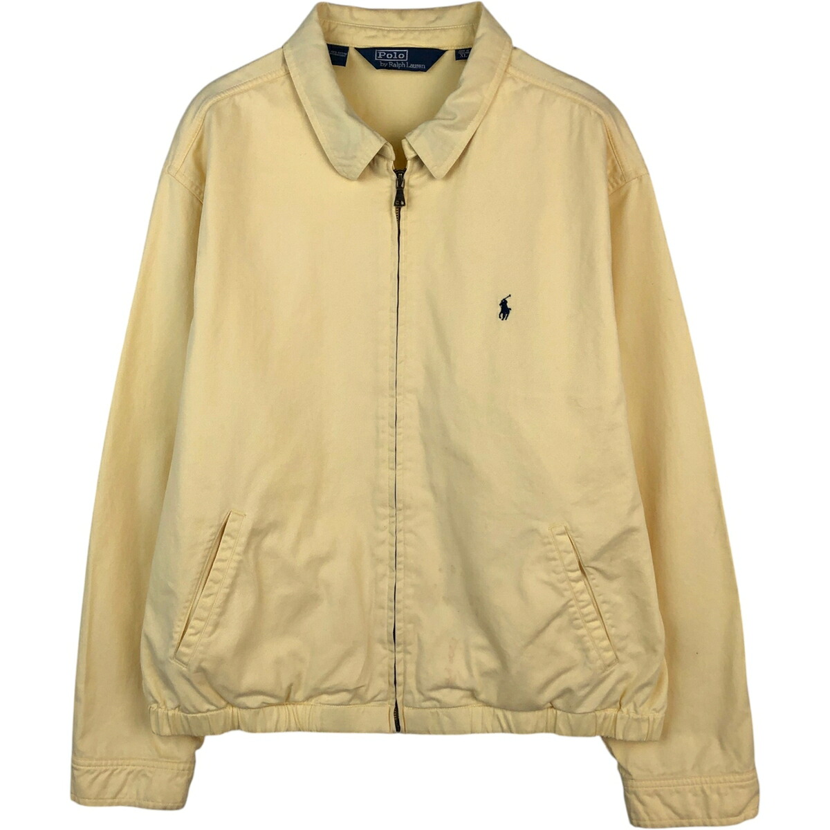 古着 ラルフローレン Ralph Lauren POLO by Ralph Lauren スイングトップ スポーツジャケット メンズXL相当 /eaa624553 【中古】 【260309】 イエロー系 春秋冬