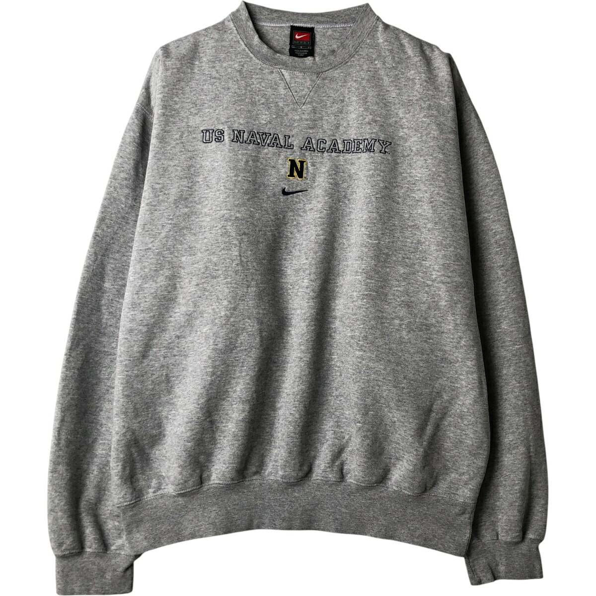 古着 00'S ナイキ NIKE TEAM ロゴスウェットシャツ トレーナー メンズL相当 /eaa624691 【中古】 【260309】 グレー系 春夏秋冬