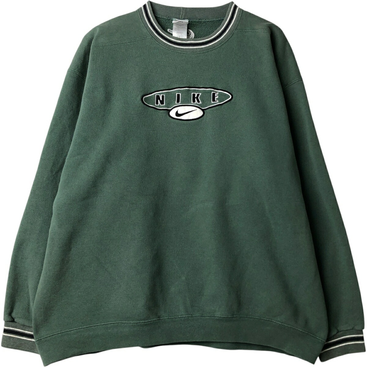 古着 90'S ナイキ NIKE ロゴスウェットシャツ トレーナー USA製 メンズXL相当 ヴィンテージ /eaa624697 【中古】 【260309】 カーキ系 春夏秋冬 9,570円
