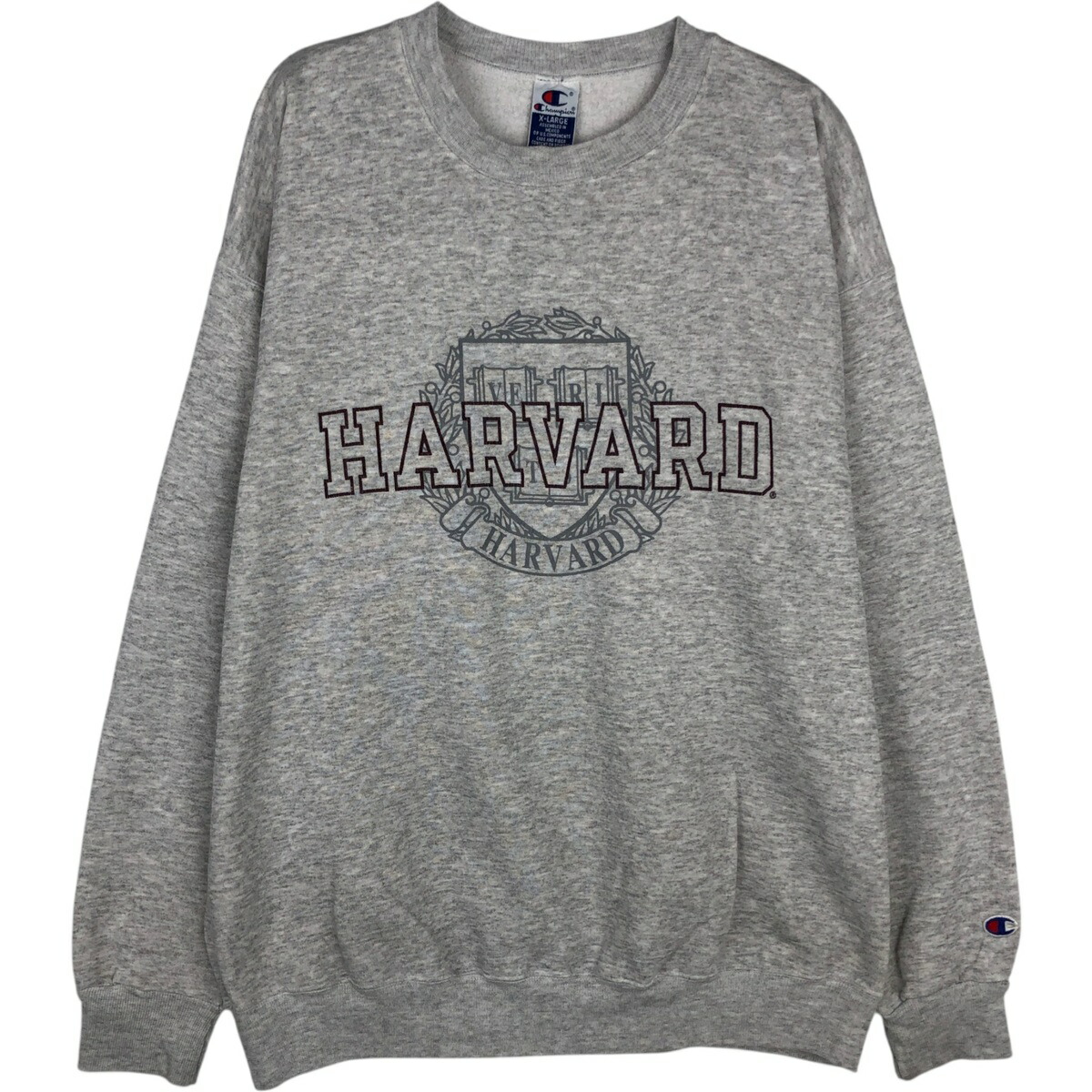 古着 90'S チャンピオン Champion HARVARD ハーバード大学 カレッジスウェットシャツ トレーナー メンズXL相当 ヴィンテージ /eaa624801 【中古】 【260314】 グレー系 春夏秋冬