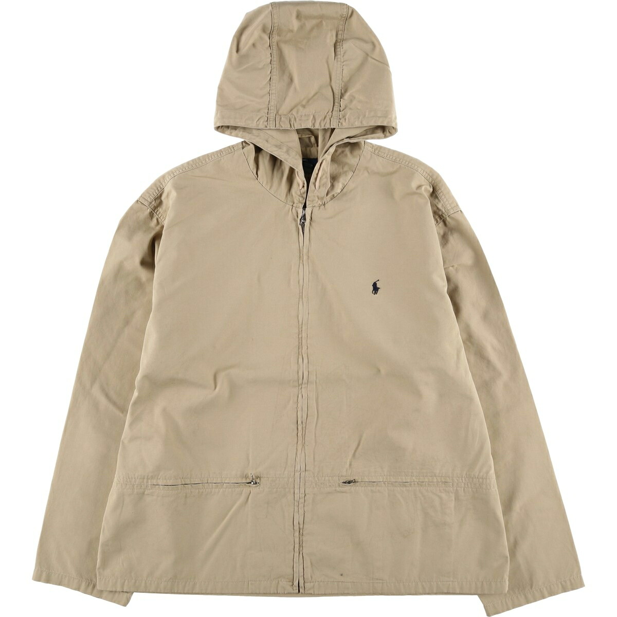 古着 ラルフローレン Ralph Lauren POLO by Ralph Lauren コットンパーカー メンズXL相当 /eaa624963 【中古】 【260311】 ベージュ系 春秋冬