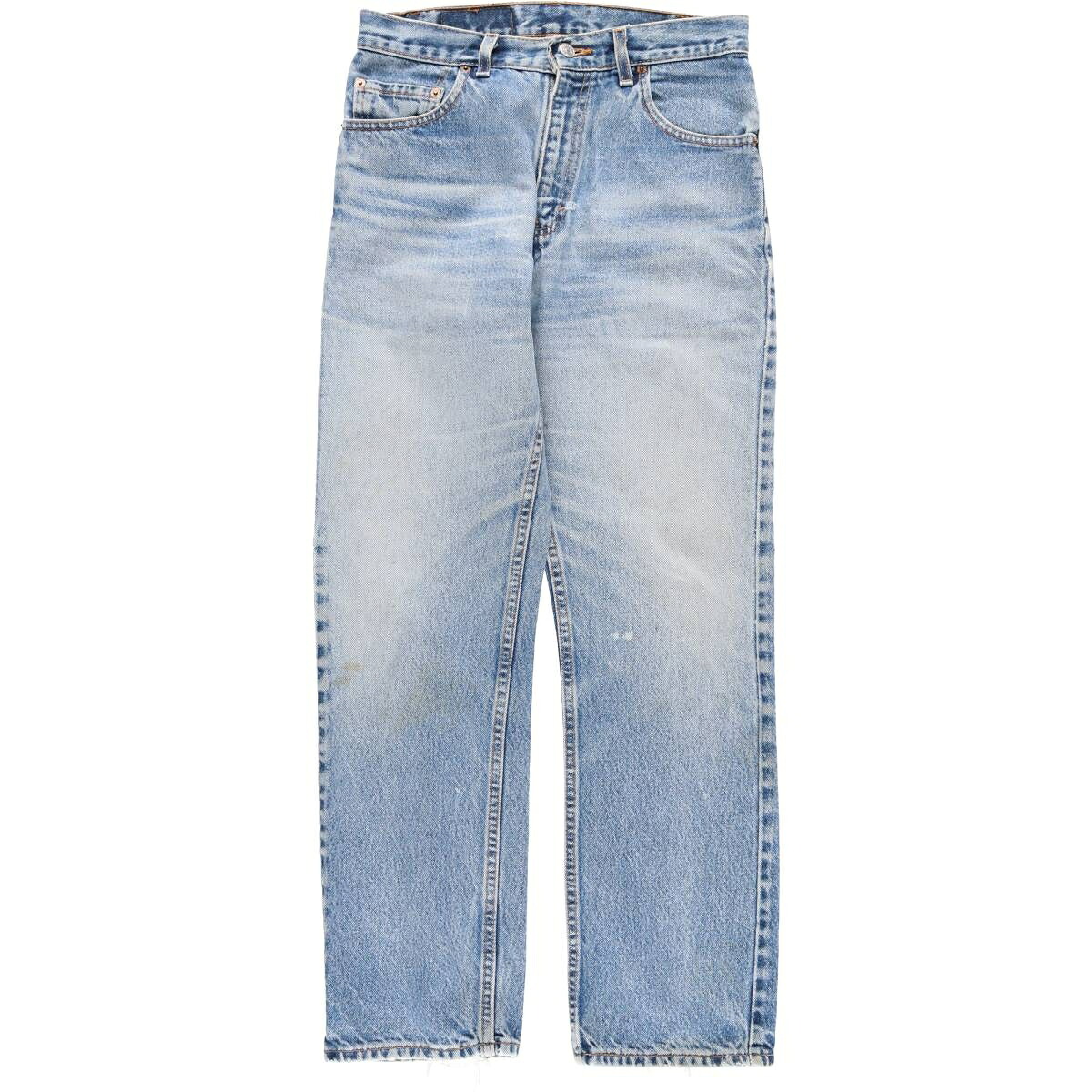 古着 00'S リーバイス Levi's 505 REGULAR FIT STRAIGHT LEG テーパードデニムパンツ USA製 メンズw30相当 /eaa625204 【中古】 【260314】 ブルー系 春夏秋冬