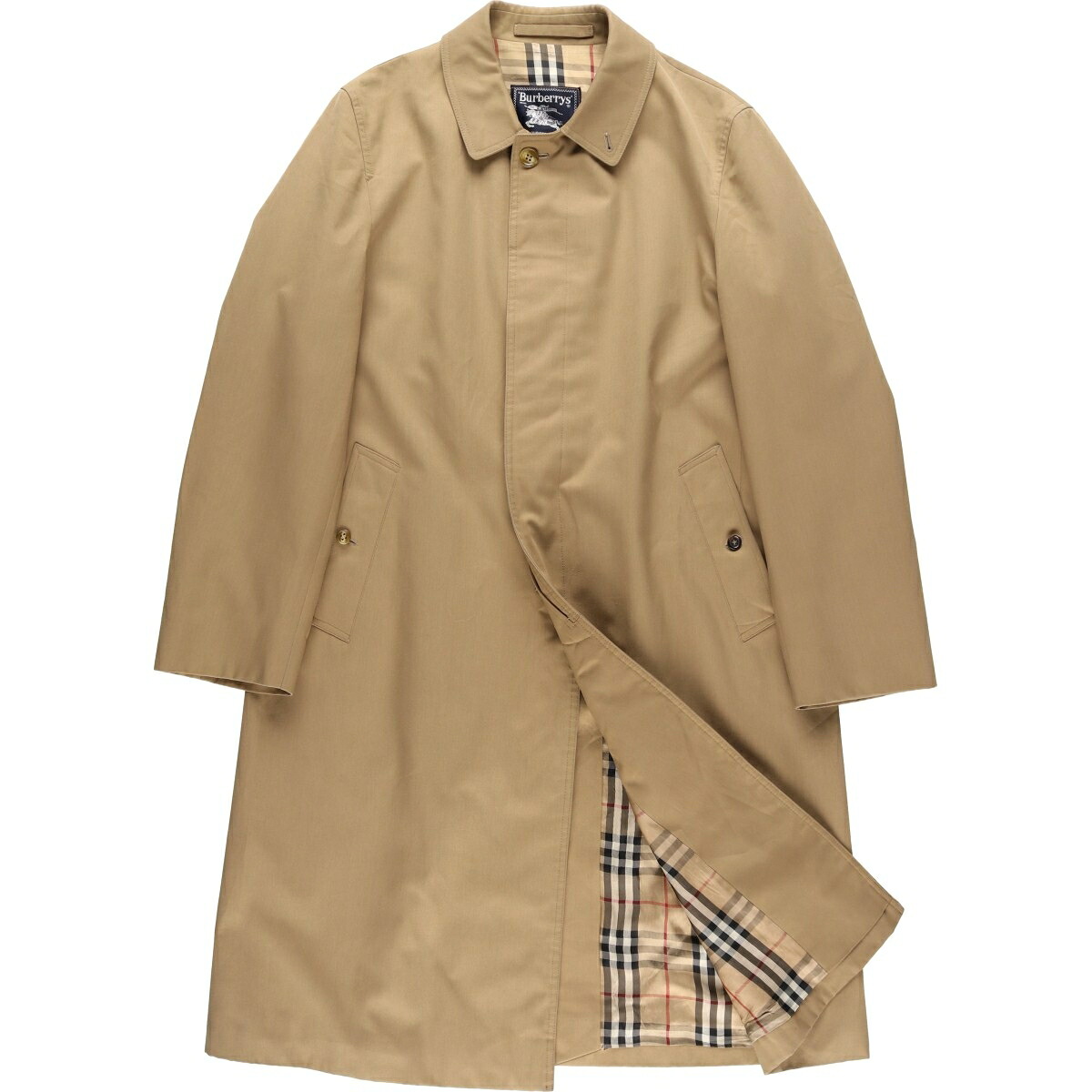 古着 バーバリー Burberry's ステンカラーコート バルマカーンコート スペイン製 メンズM相当 /eaa625595 【中古】 【260319】｜古着屋JAM