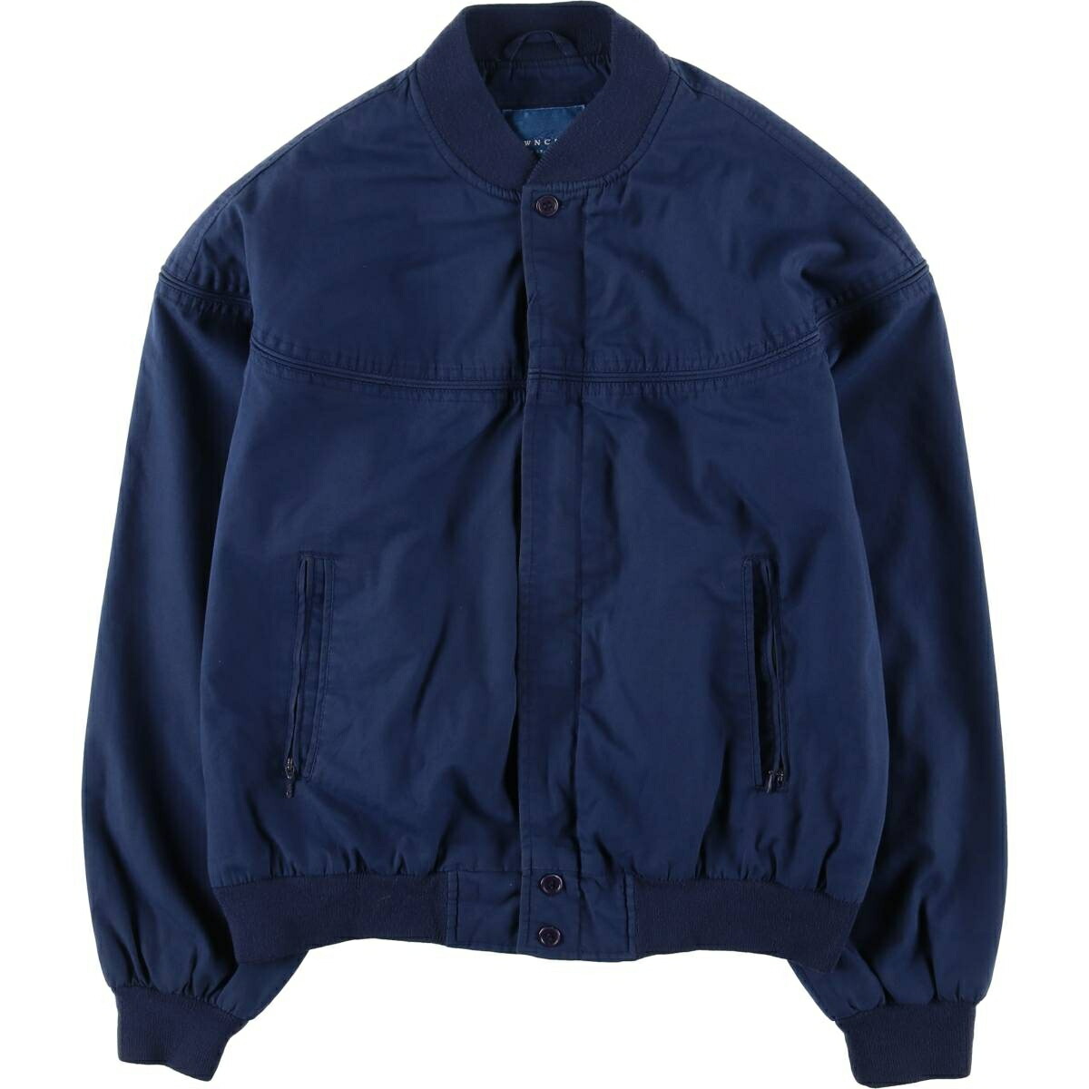 古着 80~90'S タウンクラフト TOWN CRAFT ダービージャケット カップショルダージャケット メンズL相当 ヴィンテージ /eaa625813 【中古】 【260314】 ネイビー系 春秋冬
