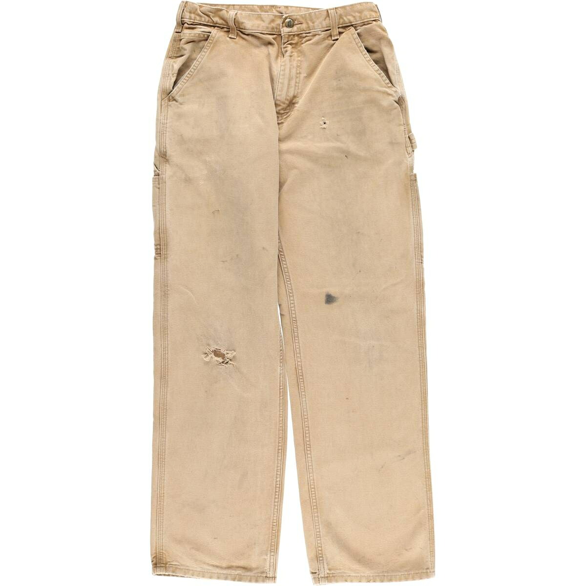 古着 カーハート Carhartt ダックペインターパンツ メンズw30相当 /eaa625860 【中古】 【260321】 ベージュ系 春夏秋冬