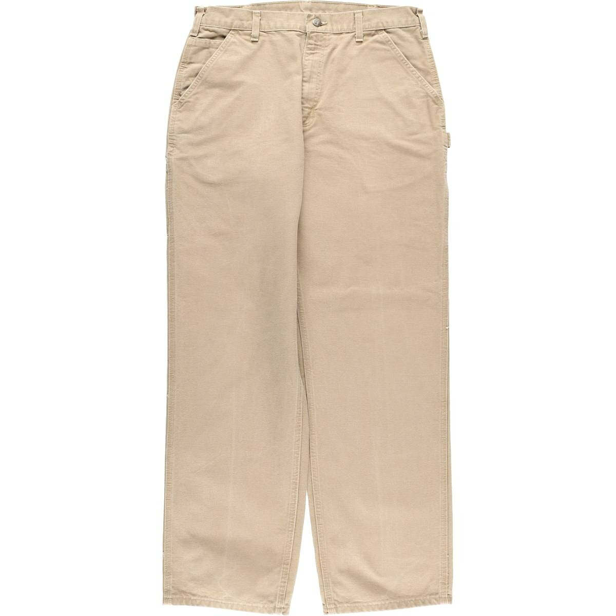 古着 カーハート Carhartt Original Dungaree Fit ダックペインターパンツ メンズw35相当 /eaa625872 【中古】 【260315】 ベージュ系 春夏秋冬