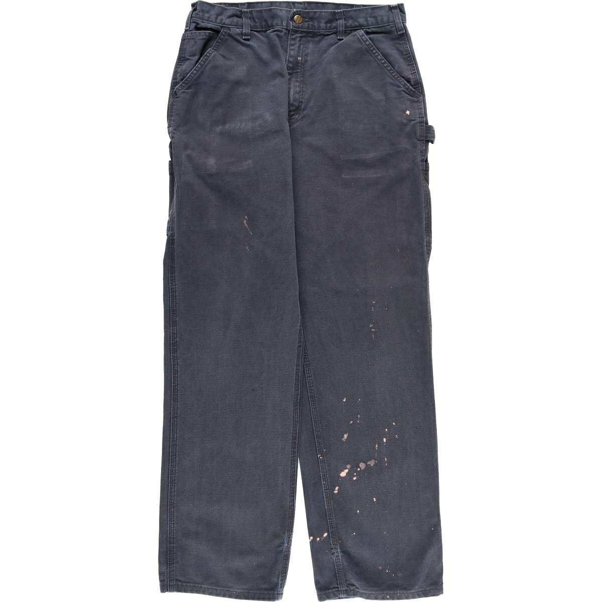 古着 カーハート Carhartt Original Dungaree Fit ダックペインターパンツ メンズw33相当 /eaa625873 【中古】 【260315】 ネイビー系 春夏秋冬