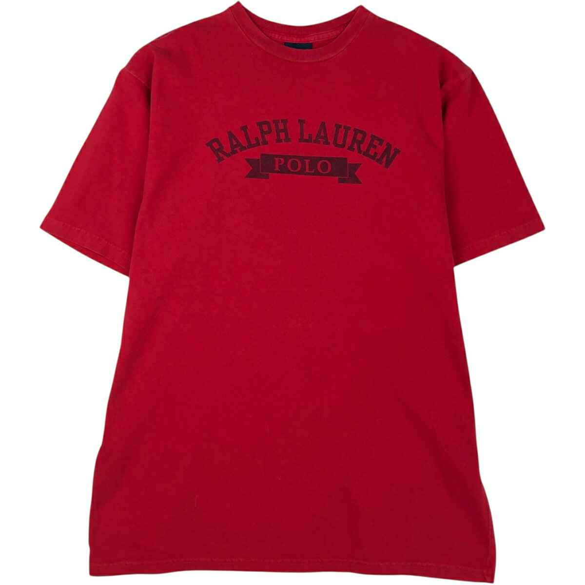 古着 ラルフローレン Ralph Lauren POLO by Ralph Lauren 半袖 プリントTシャツ メンズXL相当 /eaa625902 【中古】 【260316】 レッド系 春夏秋