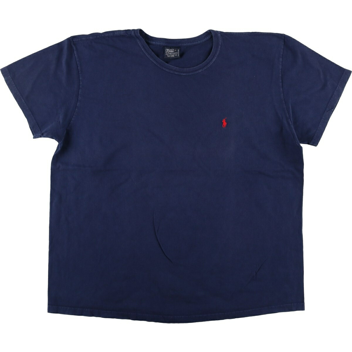 古着 ラルフローレン Ralph Lauren POLO by Ralph Lauren 半袖 ワンポイントロゴTシャツ メンズXL相当 /eaa625924 【中古】 【260316】 ネイビー系 春夏秋 4,558円