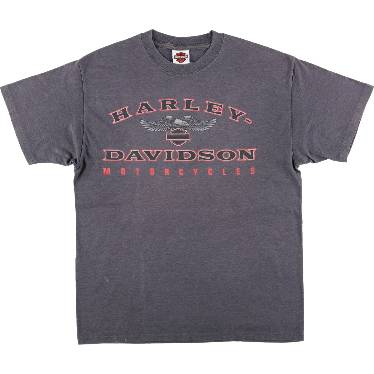 古着 ハーレーダビッドソン Harley-Davidson 鷲柄 イーグル柄 モーターサイクル バイクTシャツ メンズL相当 /eaa626004 【中古】 【260315】｜古着屋JAM