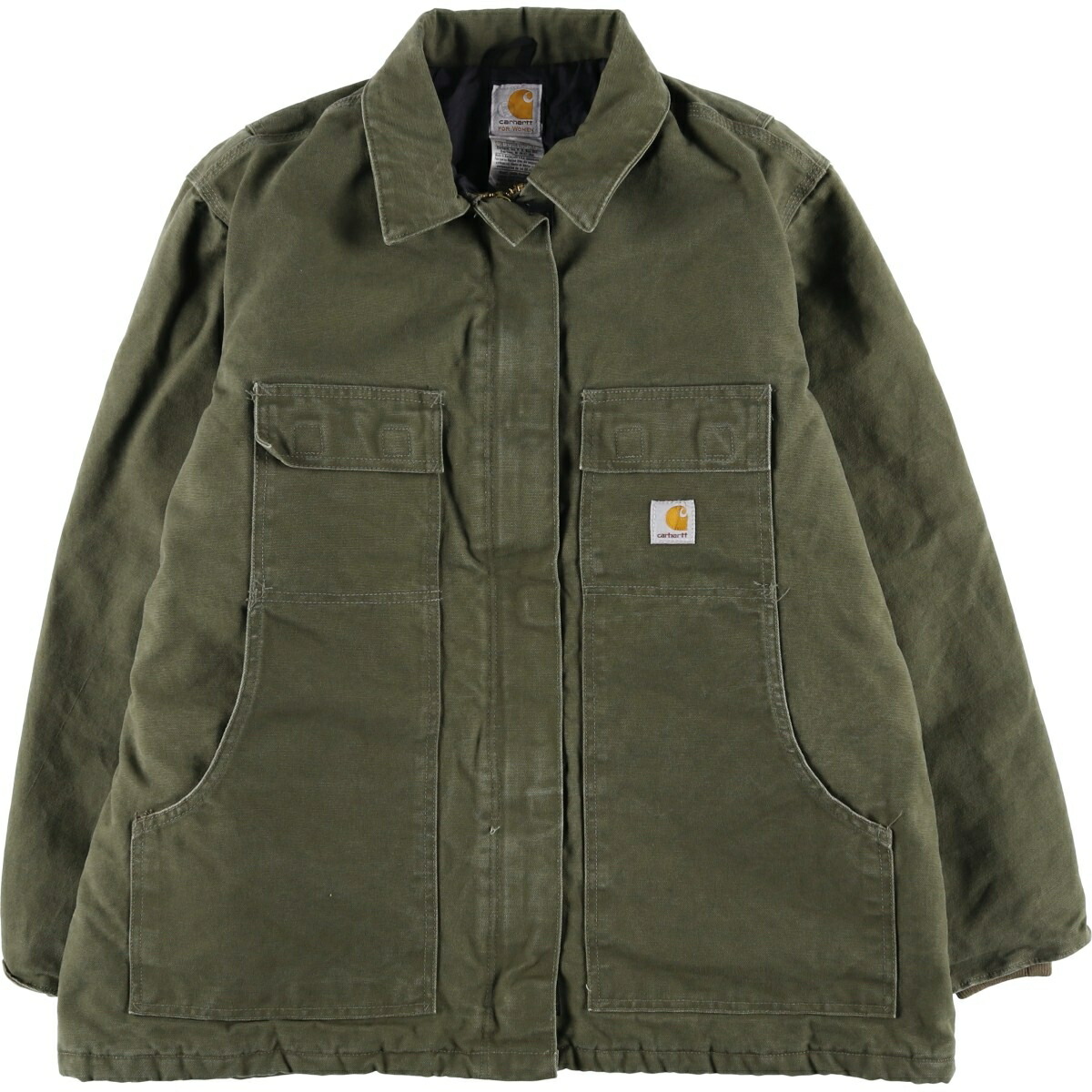 古着 00'S カーハート Carhartt トラディショナルコート ダックワークジャケット レディースXL相当 /eaa626239 【中古】 【260405】 【ADEL/アデル】