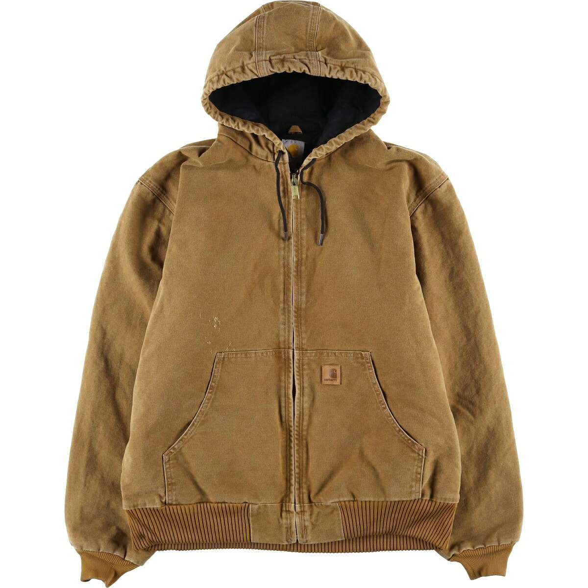 古着 カーハート Carhartt アクティブジャケット 中綿入り ダックフルジップパーカー メンズL相当 /eaa626250 【中古】 【260316】｜古着屋JAM