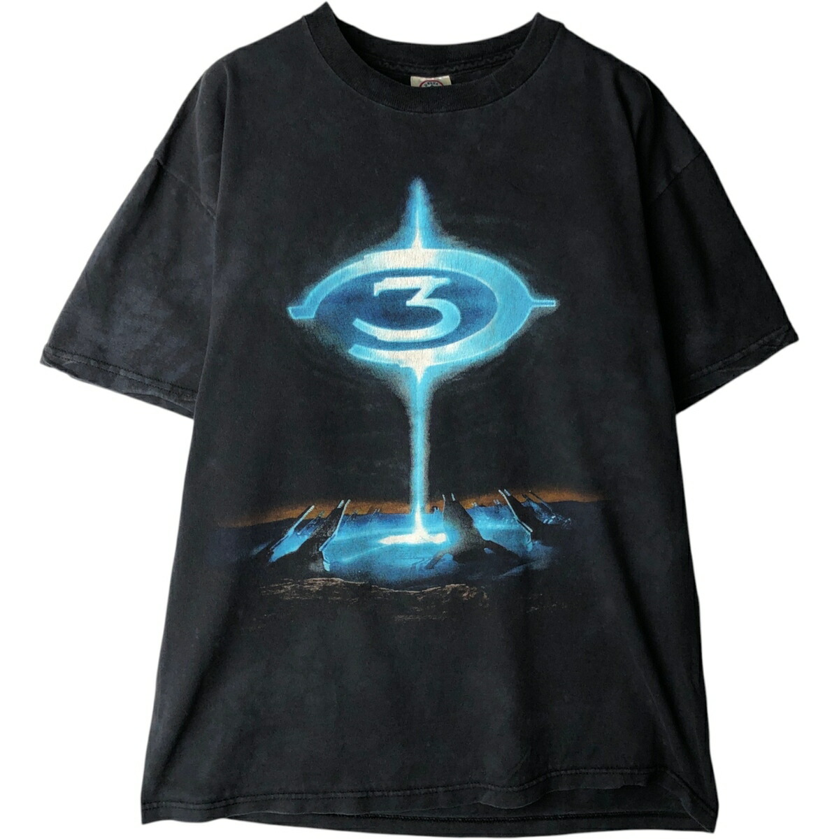 古着 デルタ DELTA PRO WEIGHT ビデオゲーム Halo3 プリントTシャツ USA製 メンズL相当 /eaa626312 【中古】 【260318】 ブラック系 春夏秋