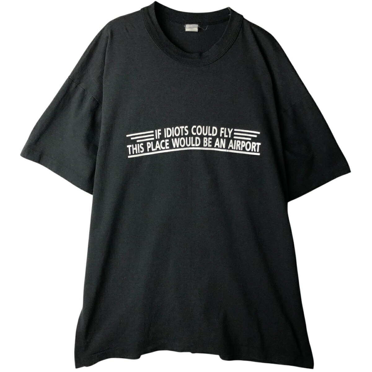 古着 TEE SWING プリントTシャツ USA製 メンズXL相当 /eaa626316 【中古】 【260318】 ブラック系 春夏秋