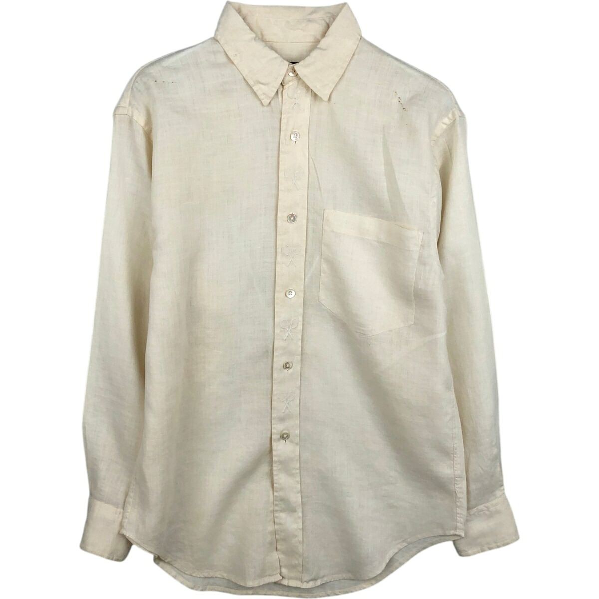 古着 ラルフローレン Ralph Lauren 長袖 リネンシャツ レディースM相当 /eaa626403 【中古】 【260321】 【ADEL/アデル】 ホワイト系 春夏秋冬 6,622円