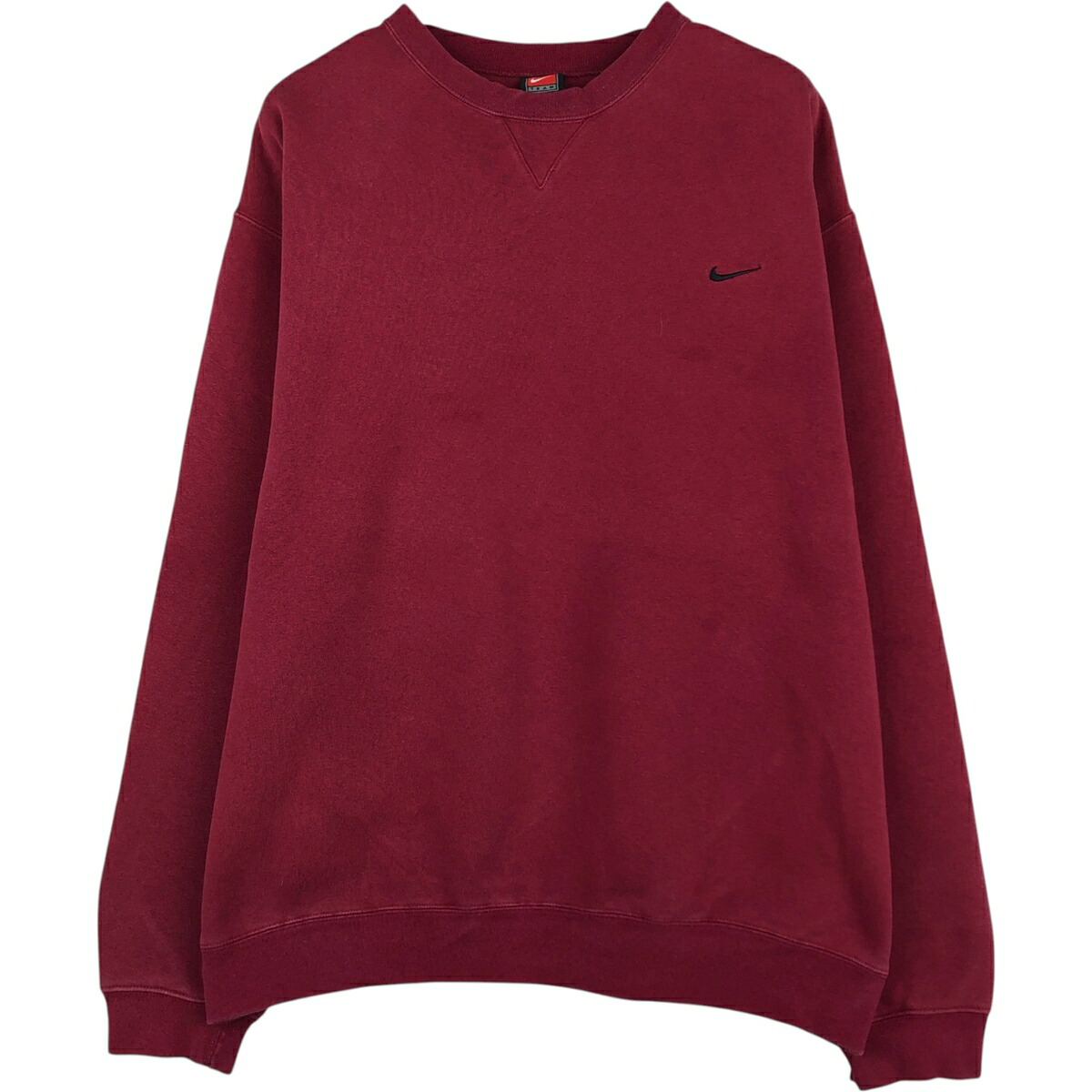 古着 ~00'S ナイキ NIKE TEAM ワンポイントロゴスウェットシャツ トレーナー メンズXL相当 /eaa626456 【中古】 【260320】 レッド系 春夏秋冬