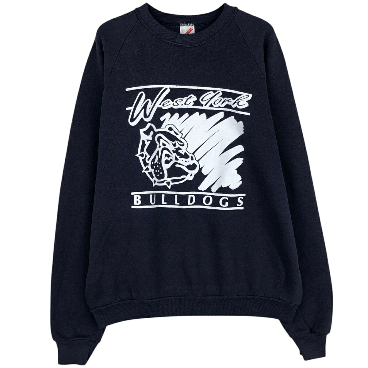 古着 80~90'S ジャージーズ Jerzees カレッジスウェットシャツ トレーナー USA製 メンズXL相当 ヴィンテージ /eaa626488 【中古】 【260321】 ネイビー系 春夏秋冬