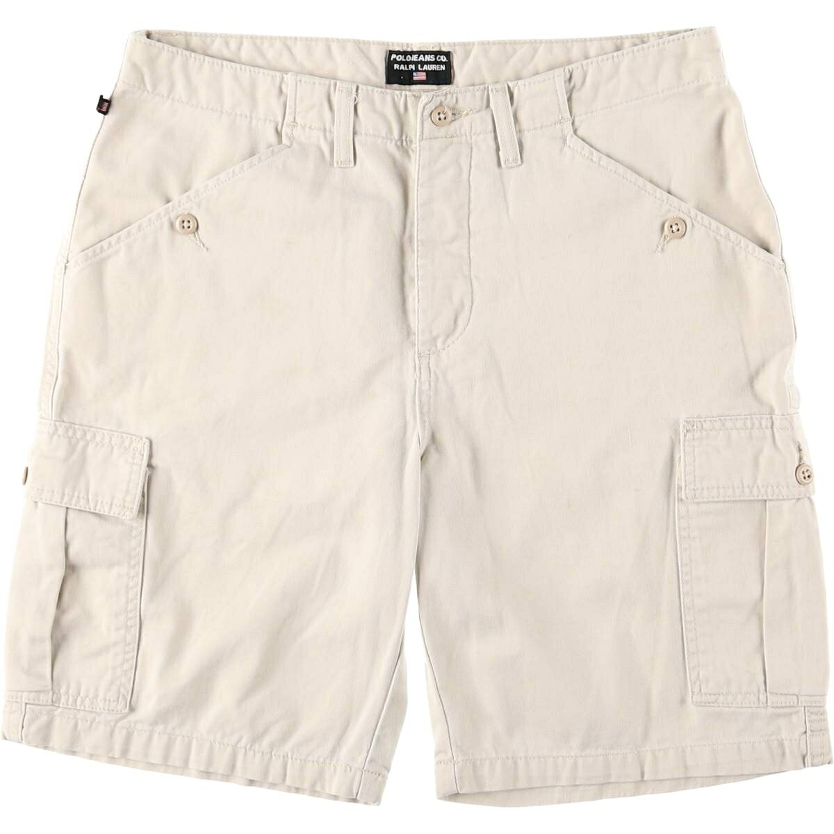 古着 ラルフローレン Ralph Lauren POLO JEANS COMPANY カーゴショーツ ハーフパンツ カーゴポケット メンズw31相当 /eaa626542 【中古】 【260406】