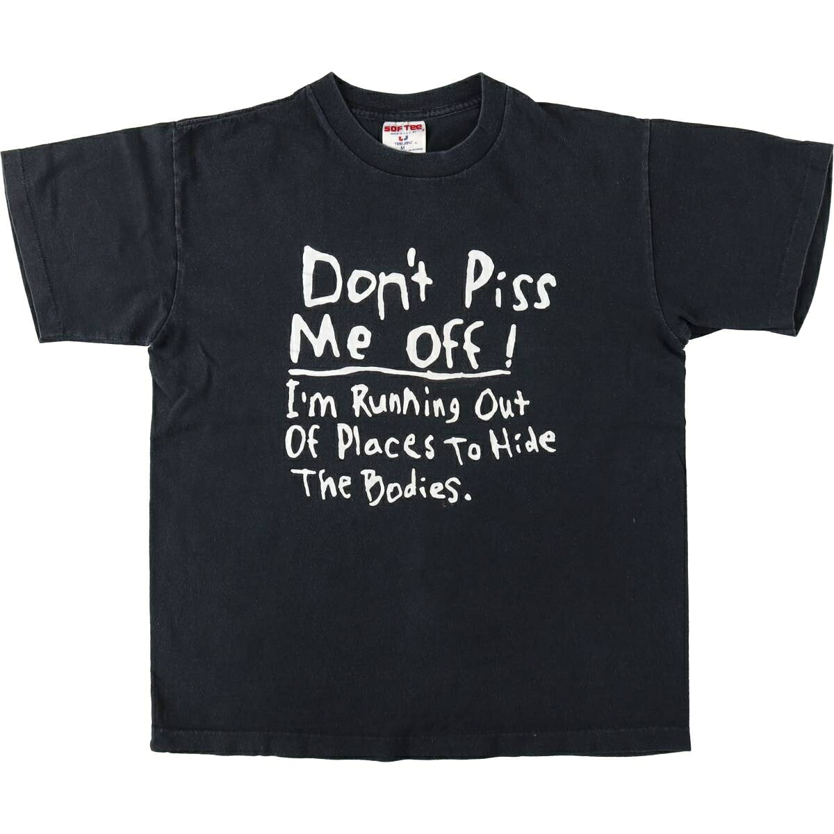 古着 90'S TEE JAYS メッセージプリントTシャツ USA製 メンズM相当 ヴィンテージ /eaa626765 【中古】 【260719】｜古着屋JAM