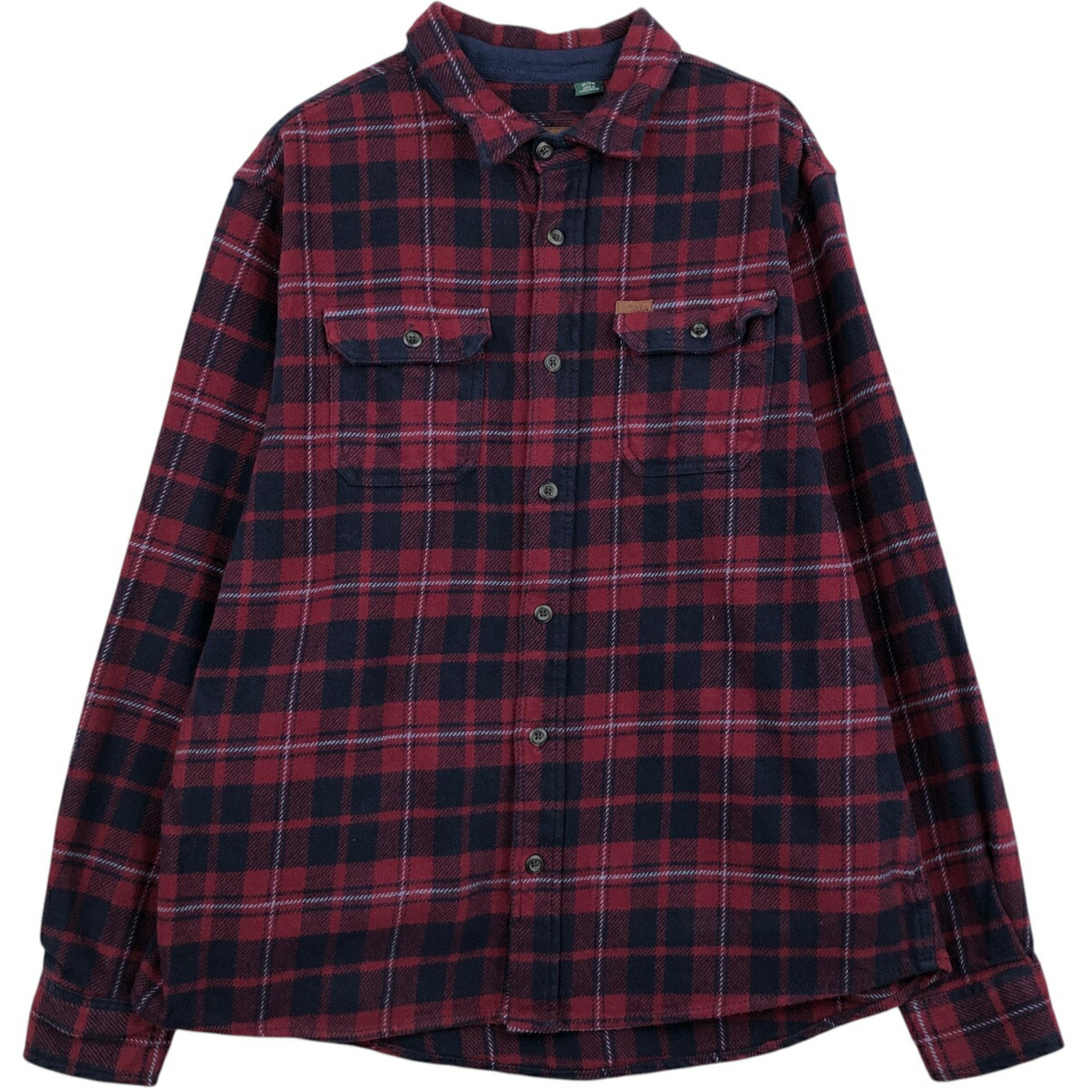 古着 オービス ORVIS 長袖 フランネルチェックシャツ メンズXL相当 /eaa626878 【中古】 【260327】 レッド系 春夏秋冬