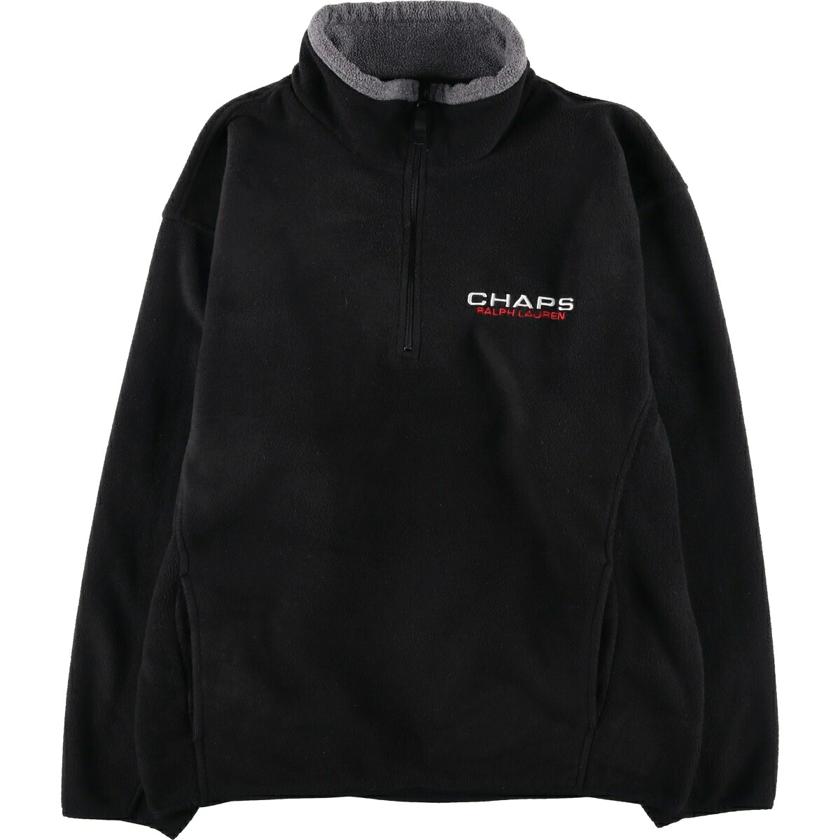 古着 ラルフローレン Ralph Lauren CHAPS チャップス ハーフジップ フリースプルオーバー メンズXL相当 /eaa627004 【中古】 【260406】