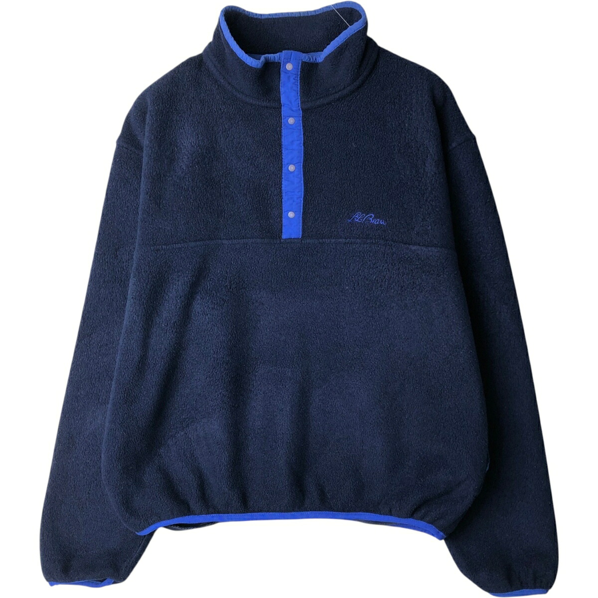 古着 ~90'S エルエルビーン L.L.Bean ハーフボタン フリースプルオーバー メンズXL相当 ヴィンテージ /eaa627043 【中古】 【260324】｜古着屋JAM