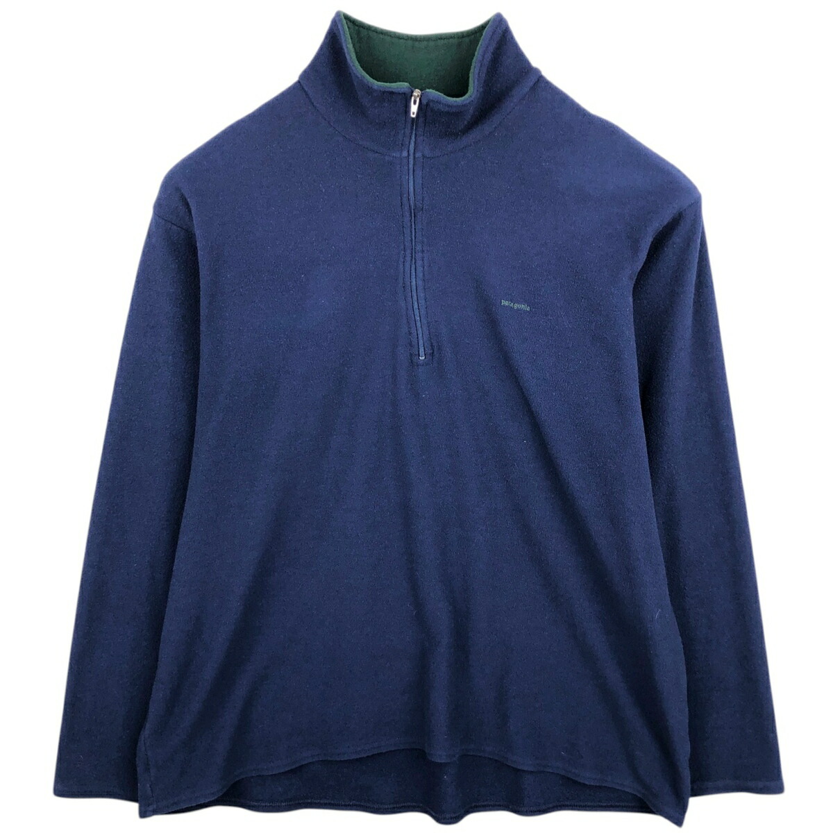 古着 90'S パタゴニア Patagonia CAPILENE キャプリーン 43470SP99 ハーフジップ フリースプルオーバー USA製 メンズXL相当 ヴィンテージ /eaa627052 【中古】 【260323】 ネイビー系 春秋冬