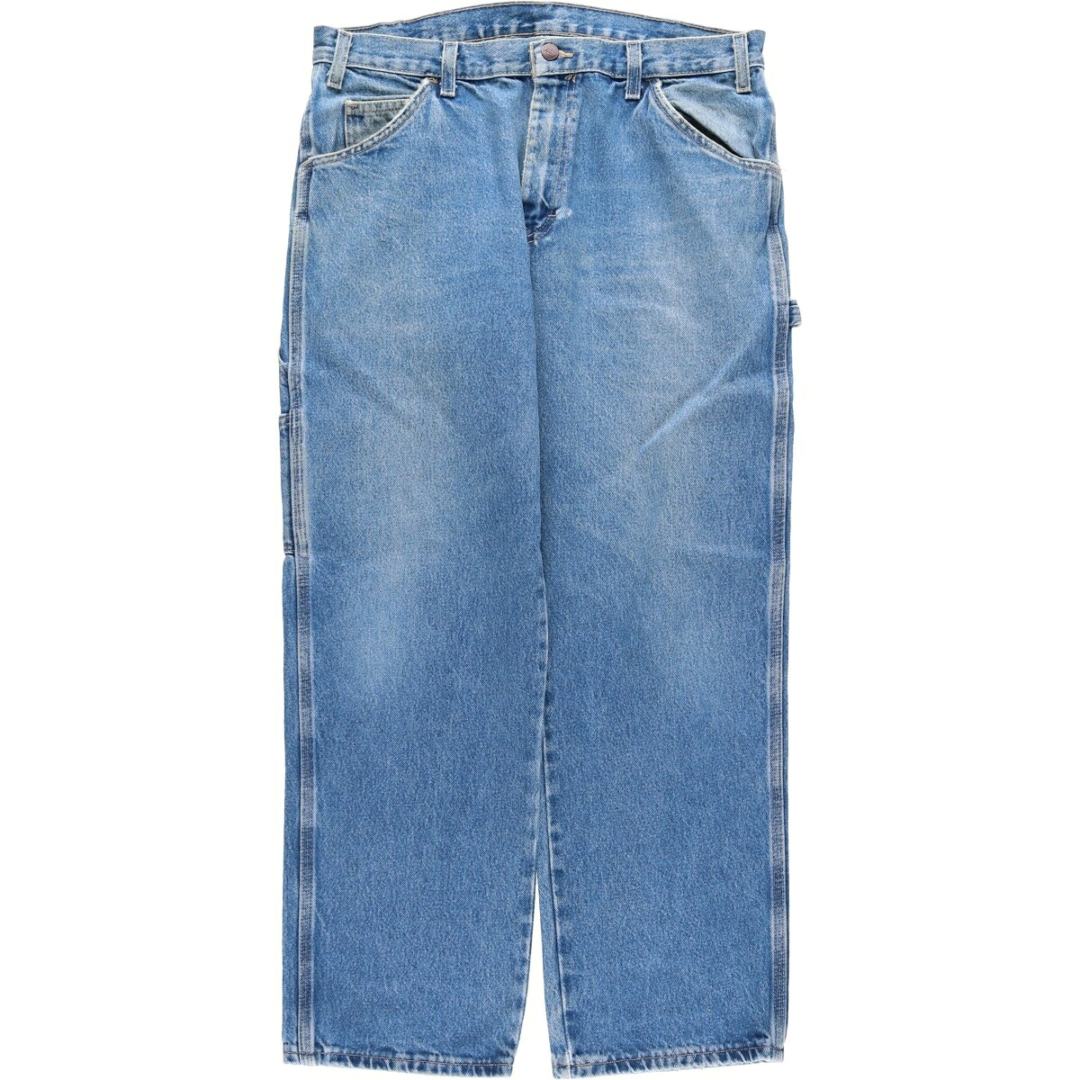 古着 ディッキーズ Dickies RELXED FIT デニムペインターパンツ メンズw35相当 /eaa627229 【中古】 【260324】 ブルー系 春夏秋冬