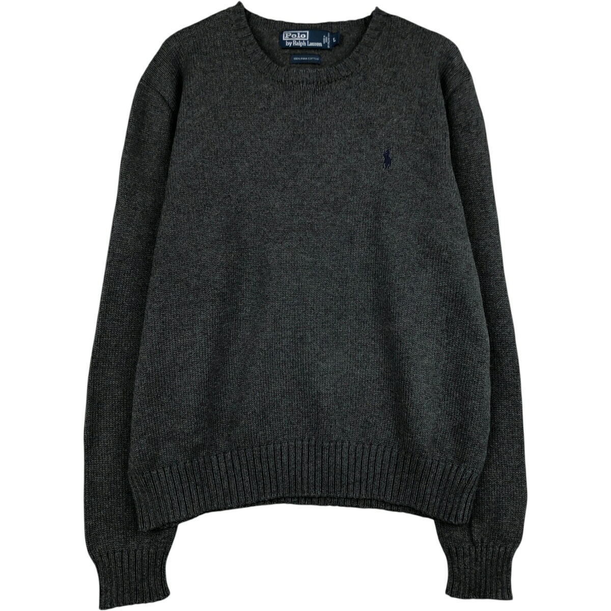 古着 ラルフローレン Ralph Lauren POLO by Ralph Lauren コットンニットセーター メンズL相当 /eaa627407 【中古】 【260327】｜古着屋JAM