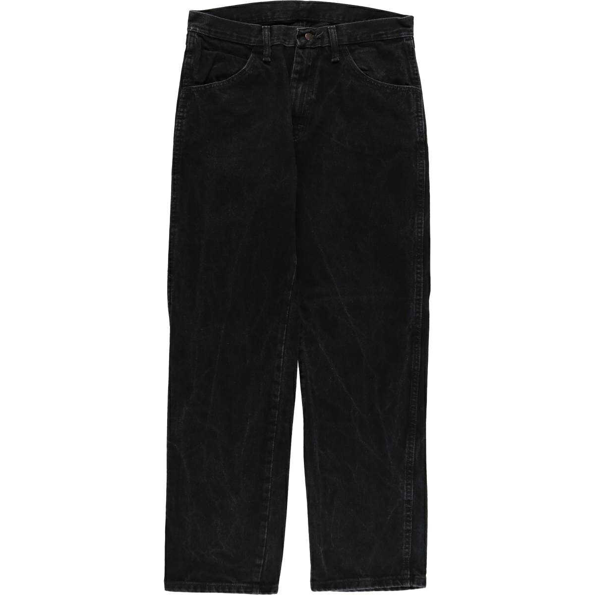 古着 ラスラー RUSTLER ブラックデニム ストレートデニムパンツ メンズw32相当 /eaa628151 【中古】 【260328】｜古着屋JAM