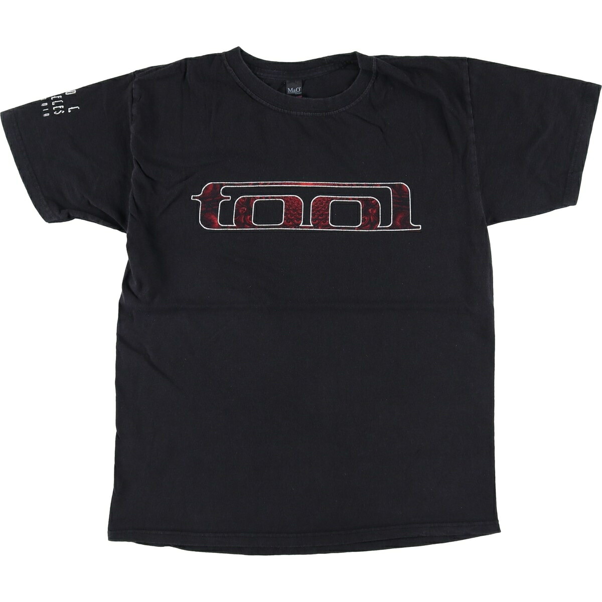 古着 M AND O TOOLトゥール バンドTシャツ バンT メンズM相当 /eaa628386 【中古】 【260327】 ブラック系 春夏秋