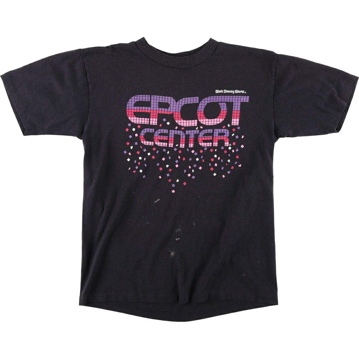 古着 80'S Walt Disney World DISNEY EPCOT CENTER ディズニー エプコットセンター アドバタイジングTシャツ メンズS相当 ヴィンテージ /eaa628690 【中古】 【260329】 【GR-UN-2604】