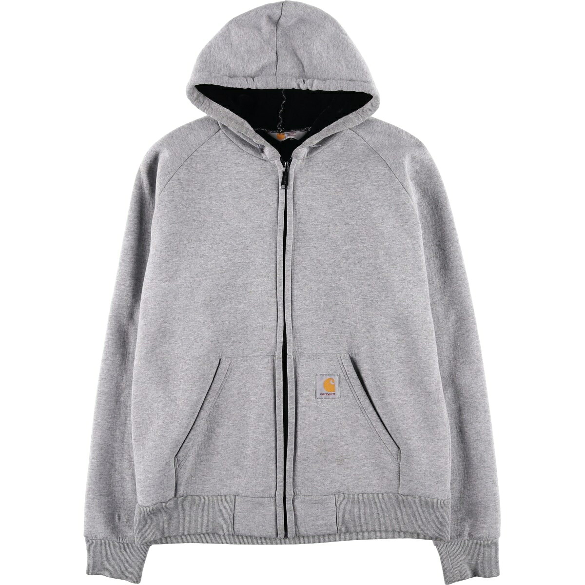 古着 カーハート Carhartt CAR-LUX HOODED THERMO SWEAT フーデッドサーモスウェット スウェットフルジップパーカー メンズL相当 /eaa628697 【中古】 【260329】 【GR-UN-2604】