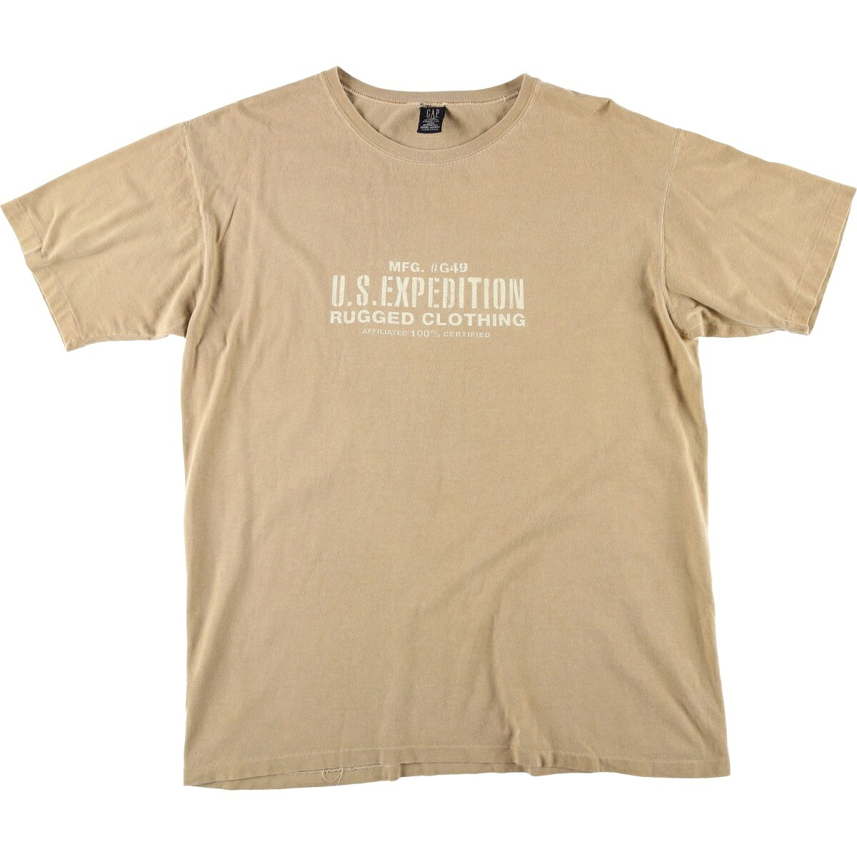 古着 90'S ギャップ GAP オールドギャップ 半袖 プリントTシャツ USA製 メンズL相当 ヴィンテージ /eaa628698 【中古】 【260329】 【GR-NV-2604】