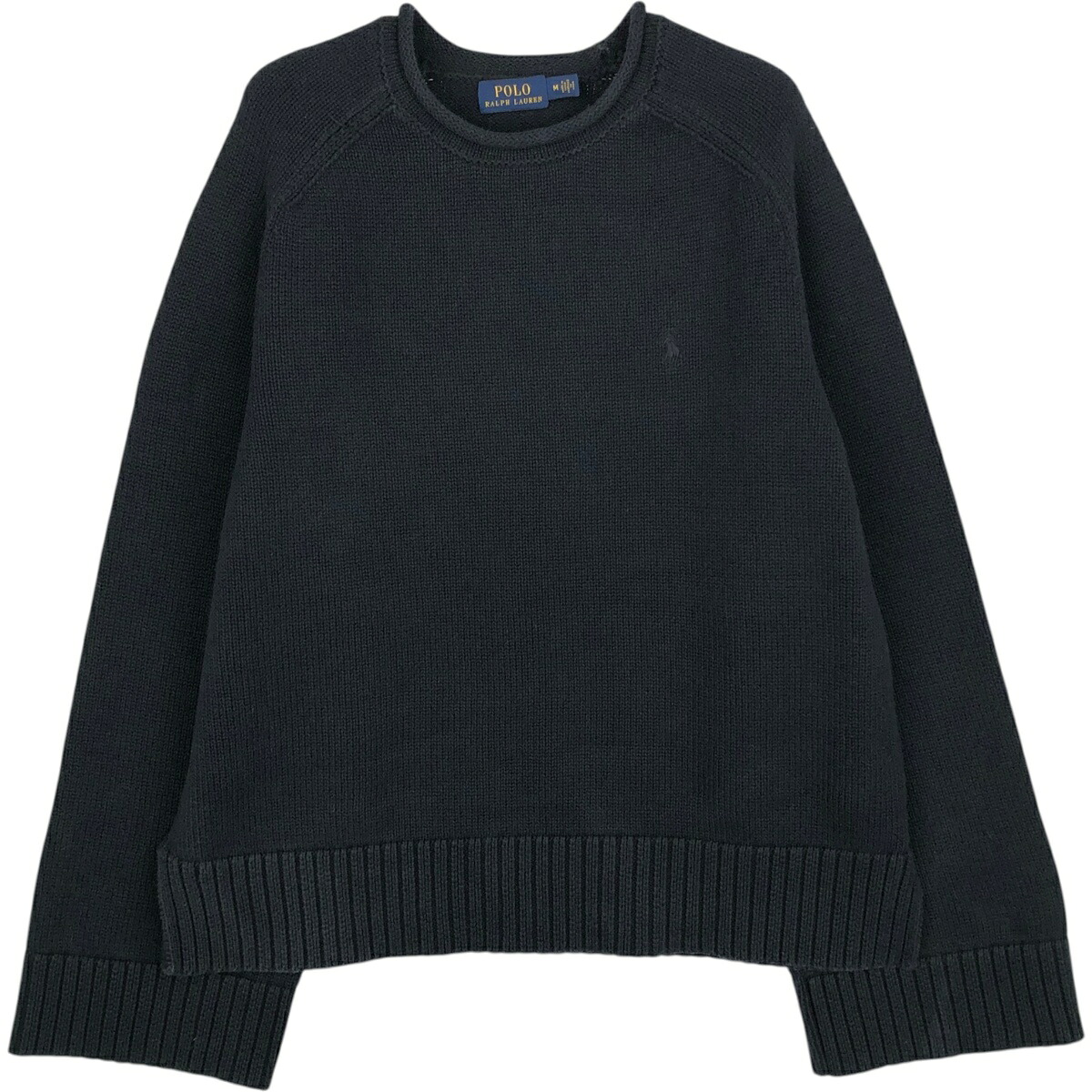 古着 ラルフローレン Ralph Lauren POLO RALPH LAUREN ロールネック コットンニットセーター レディースM相当 /eaa628703 【中古】 【260330】 【ADEL/アデル】