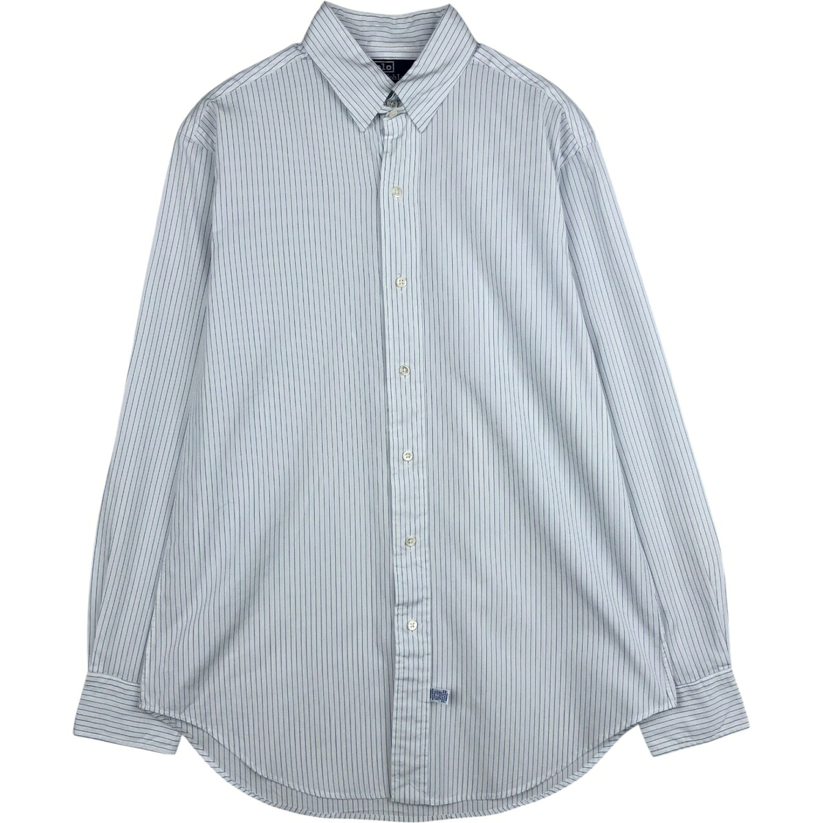 古着 ラルフローレン Ralph Lauren POLO by Ralph Lauren 長袖 ストライプシャツ メンズM相当 /eaa629030 【中古】 【260404】
