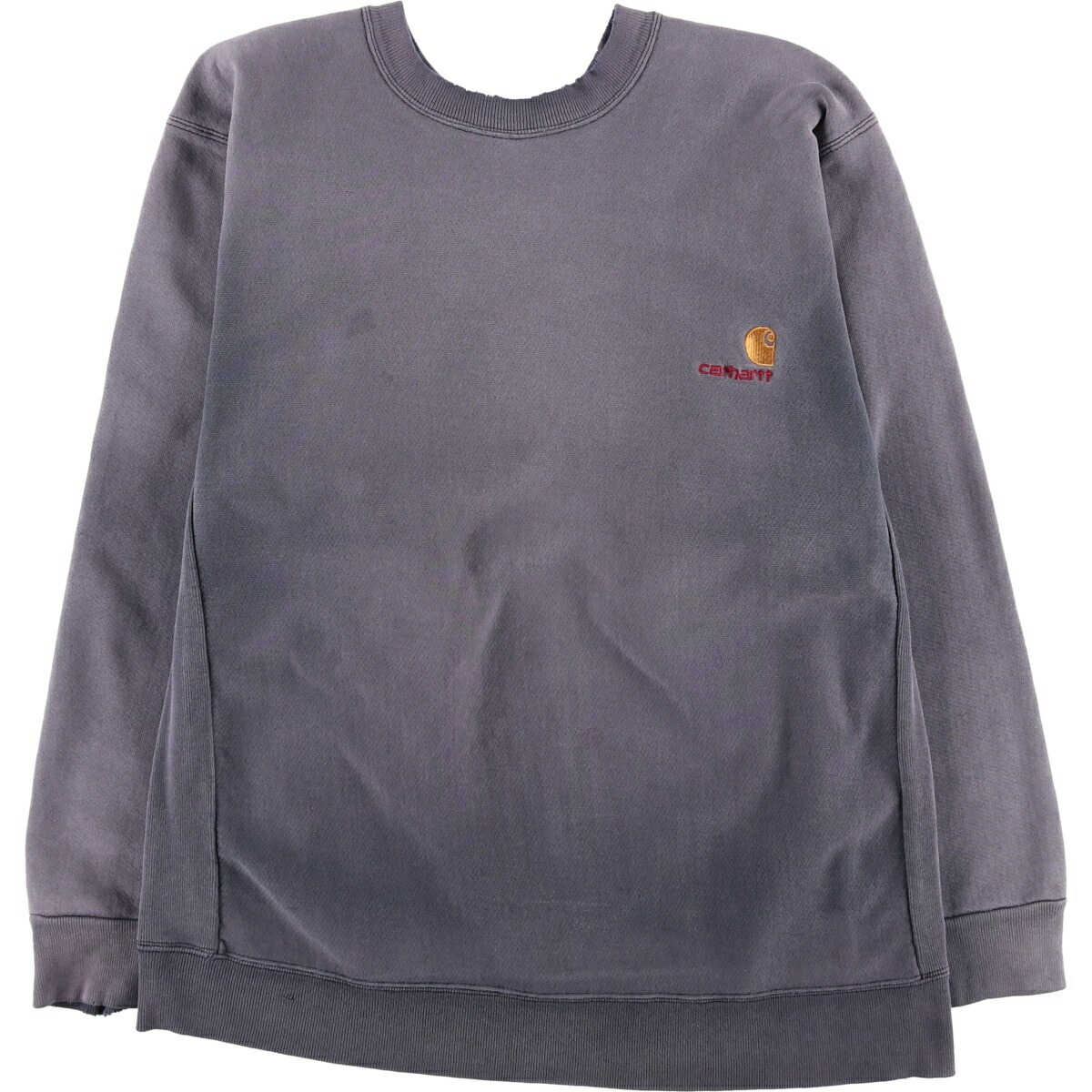 古着 80~90'S カーハート Carhartt ロゴスウェットシャツ トレーナー メンズL相当 ヴィンテージ /eaa629126 【中古】 【260329】 【GR-UN-2604】