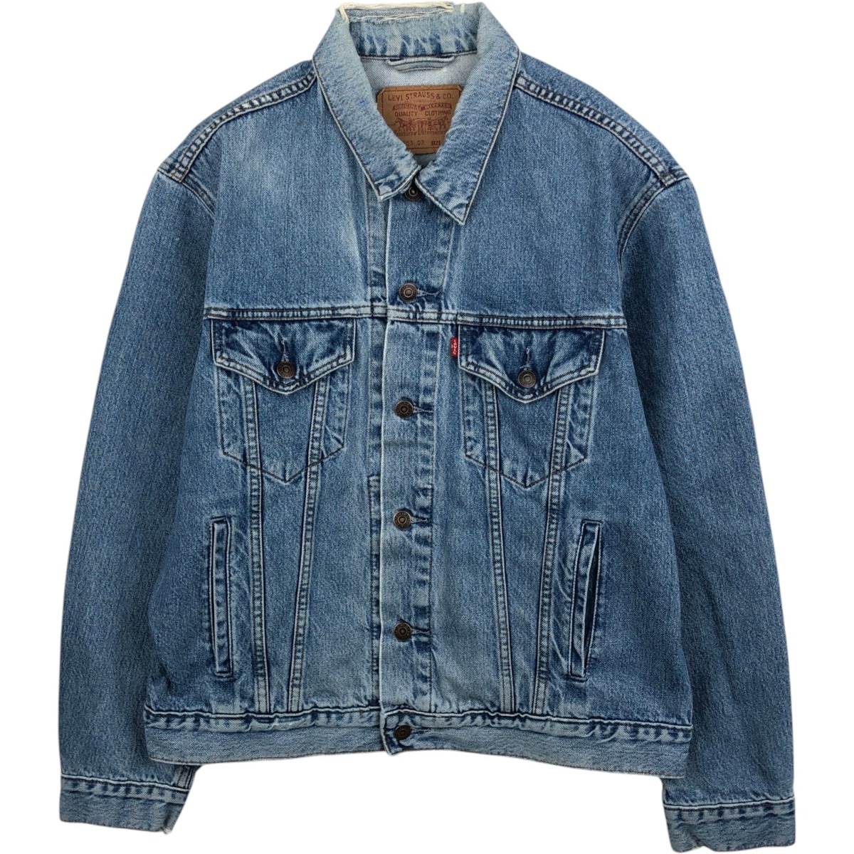 古着 90'S リーバイス Levi's 70503-0216 デニムジャケット Gジャン メンズL相当 ヴィンテージ /eaa629352 【中古】 【260401】 ブルー系 春秋冬