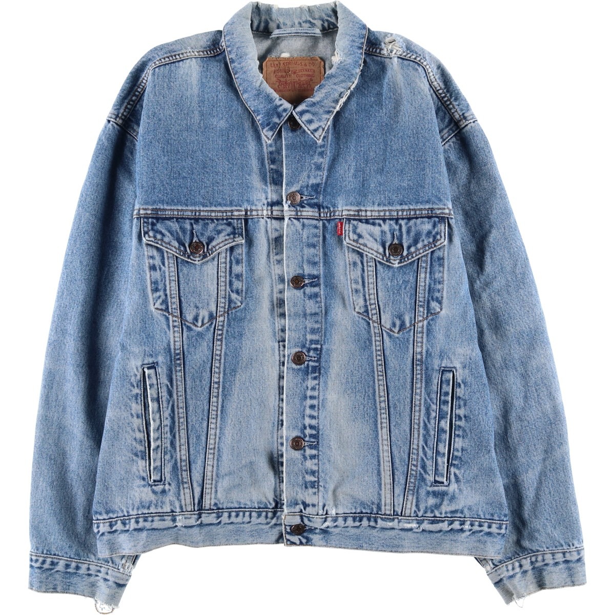 古着 90'S リーバイス Levi's 70503-0216 ユーロモデル デニムジャケット Gジャン メンズXXL相当 ヴィンテージ /eaa629354 【中古】 【260401】｜古着屋JAM