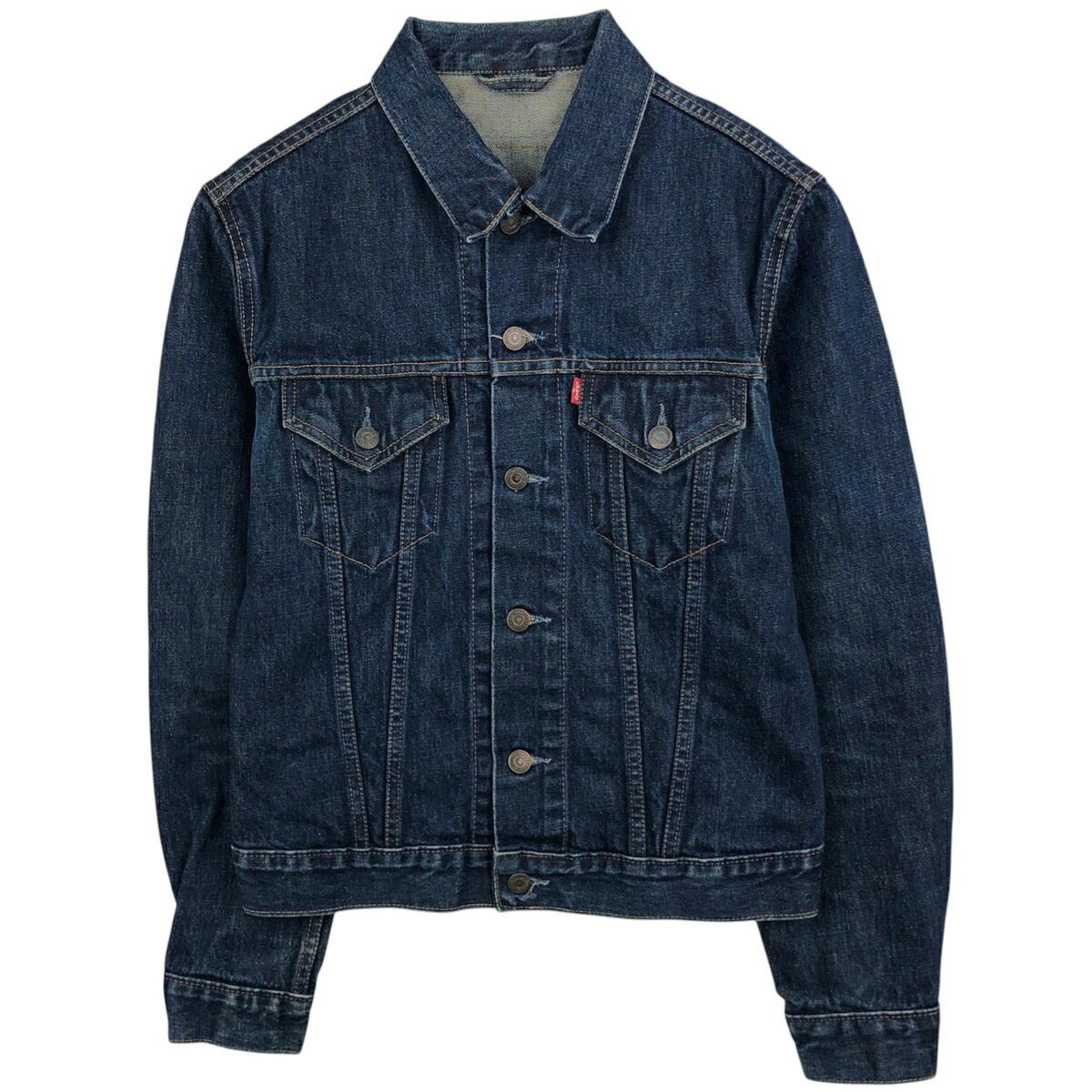 古着 リーバイス Levi's デニムジャケット Gジャン レディースL相当 /eaa629355 【中古】 【260405】 【ADEL/アデル】 ネイビー系 春秋冬