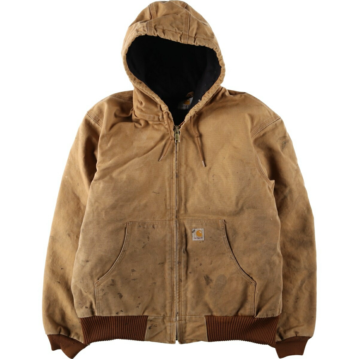 古着 カーハート Carhartt アクティブジャケット ダックフルジップパーカー メンズXXL相当 /eaa629362 【中古】 【260409】 ベージュ系 春秋冬 22,404円