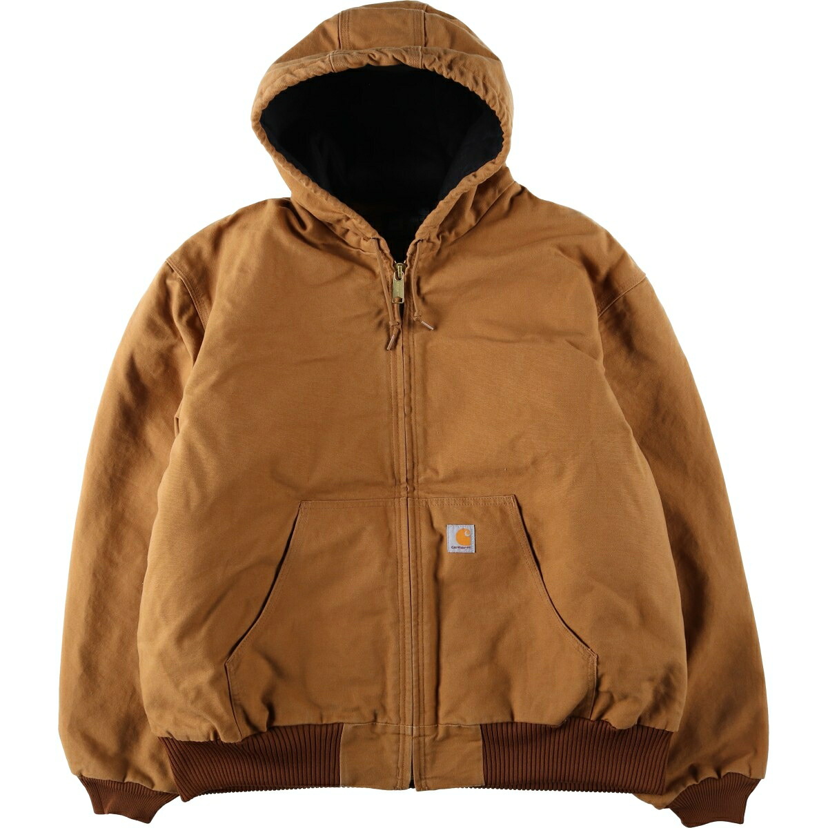 古着 カーハート Carhartt アクティブジャケット 中綿入り ダックフルジップパーカー USA製 メンズXXL相当 /eaa629364 【中古】 【260404】 22,097円