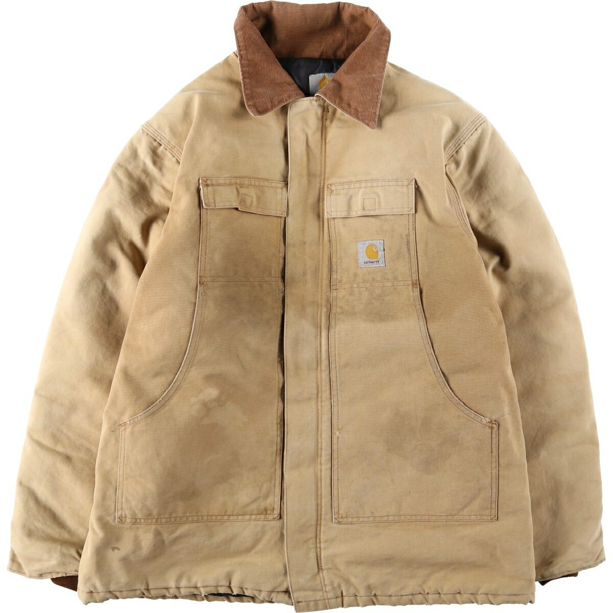 古着 カーハート Carhartt トラディショナルコート 中綿入り ダックワークジャケット USA製 メンズXL相当 /eaa629376 【中古】 【260404】